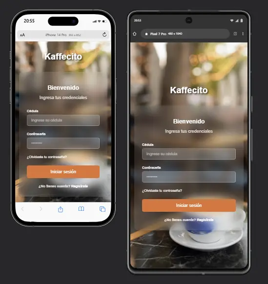 App Móvil Kaffecito - Académico por Quantum Soft