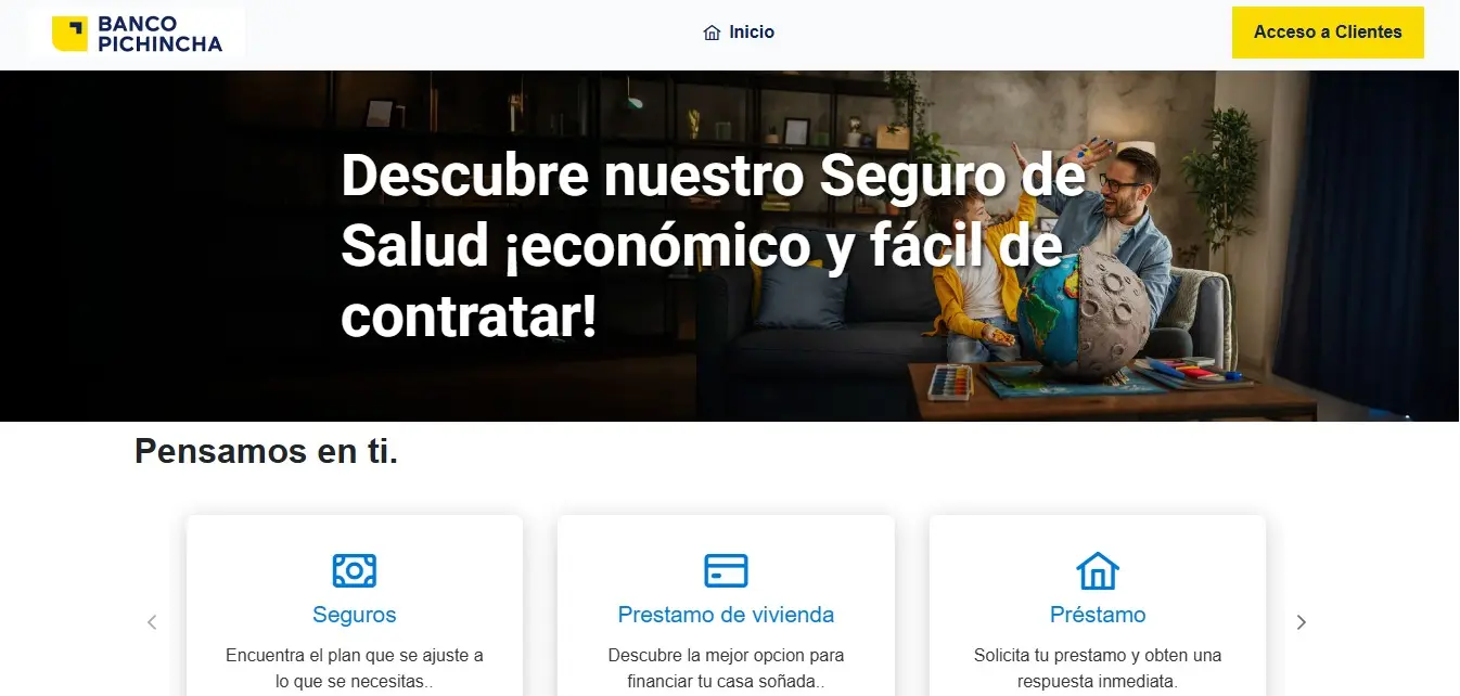 Anortización Banco Pichincha - Diseño Web por Quantum Soft